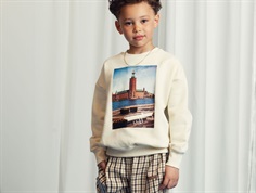 Mini Rodini off-white City Hall sweatshirt